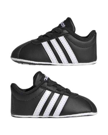 ADIDAS ZAPATILLAS VL COURT 2.0 CRIB EE6911 NEGRAS PARA BEBÉ NEGRO