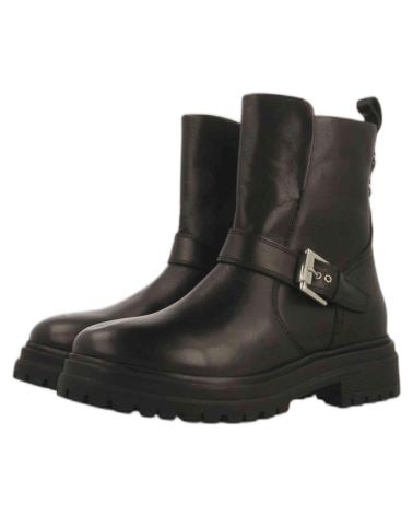 Stiefel für Damen GIOSEPPO BOTA MOTERA DE PIEL CON SUELA Y TACON DE GOMA NEGRO