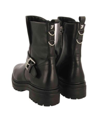 Stiefel für Damen GIOSEPPO BOTA MOTERA DE PIEL CON SUELA Y TACON DE GOMA NEGRO