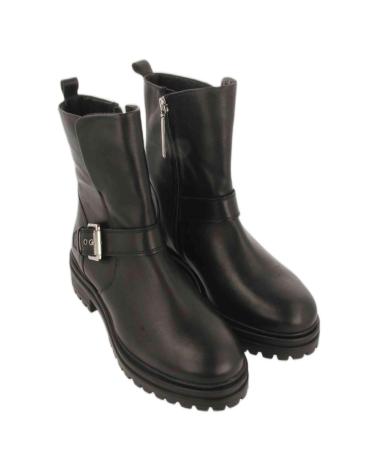 Stiefel für Damen GIOSEPPO BOTA MOTERA DE PIEL CON SUELA Y TACON DE GOMA NEGRO