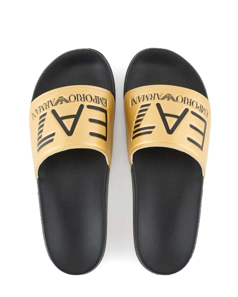 Infradito EMPORIO ARMANI  per Uomo - CHANCLAS DORADAS PARA HOMBRE - SCARPE BEACH  DORADO