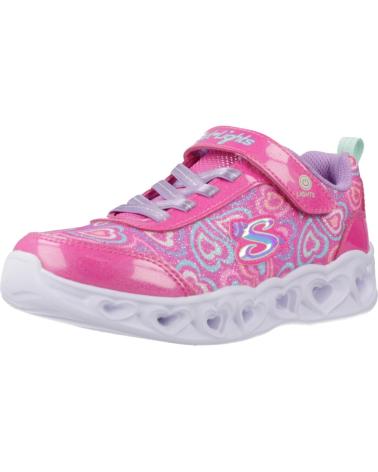SKECHERS ZAPATILLAS NINA MODELO BOOGIE LOVE COLOR ROSA HPMT