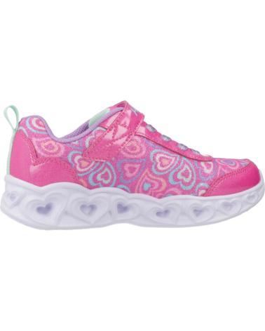 SKECHERS ZAPATILLAS NINA MODELO BOOGIE LOVE COLOR ROSA HPMT