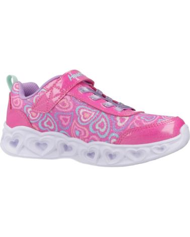 SKECHERS ZAPATILLAS NINA MODELO BOOGIE LOVE COLOR ROSA HPMT