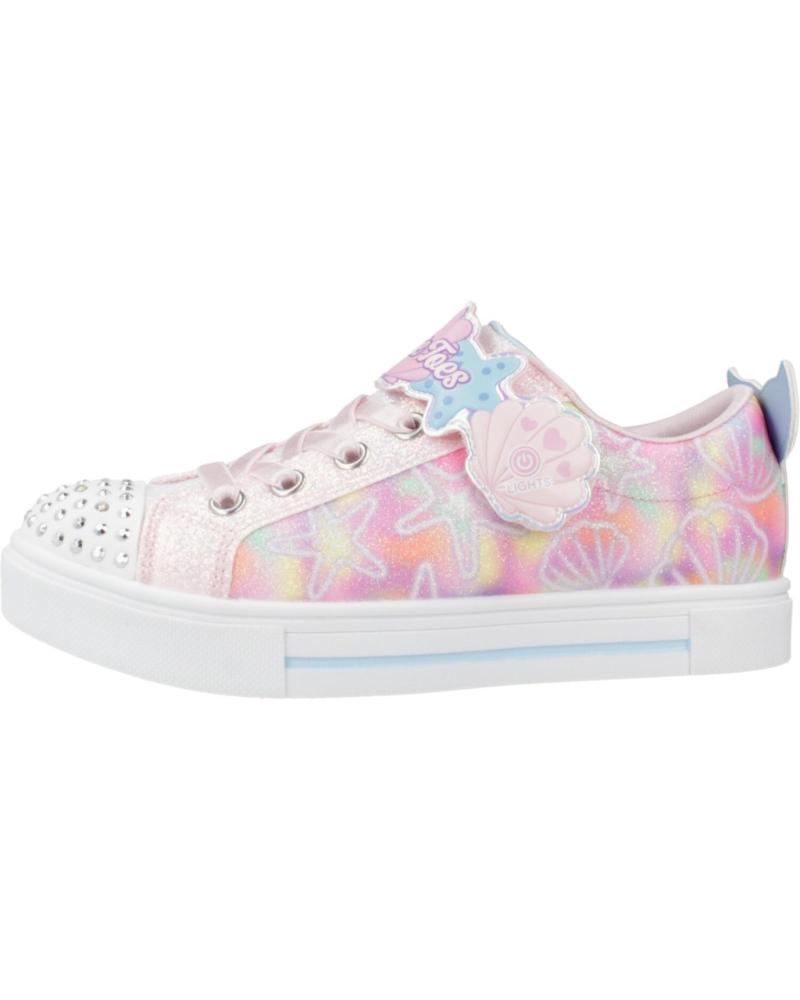 SKECHERS ZAPATILLAS NINA MODELO UNDERWATER MAGIC COLOR ROSA LPMT