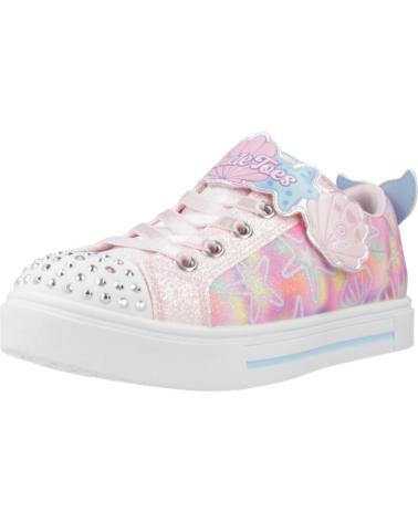 SKECHERS ZAPATILLAS NINA MODELO UNDERWATER MAGIC COLOR ROSA LPMT