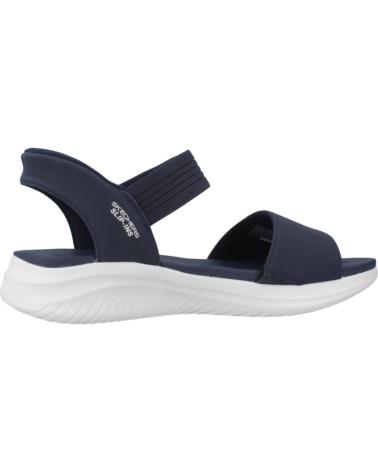 SKECHERS SANDALIAS MUJER MODELO SLIP INS - SUMMERVILLE COLOR AZUL NVY