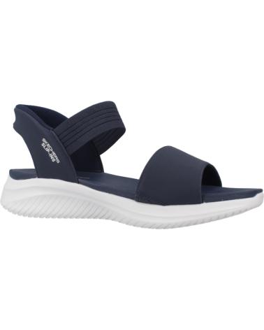 SKECHERS SANDALIAS MUJER MODELO SLIP INS - SUMMERVILLE COLOR AZUL NVY
