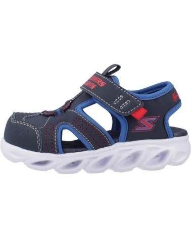 SKECHERS SANDALIAS NINO MODELO HYPNO-SPLASH COLOR AZUL NVBL