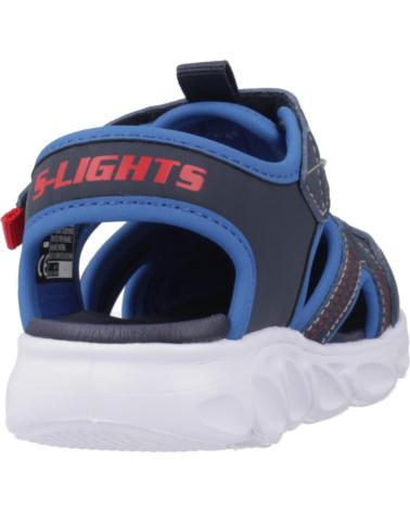 SKECHERS SANDALIAS NINO MODELO HYPNO-SPLASH COLOR AZUL NVBL