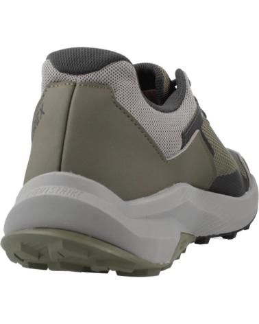 ADIDAS TRAIL RUNNING SHOES - GREY AND GREEN TONES VERDE