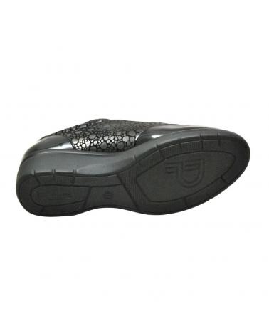 Zapatos De Mujer PITILLOS - ZAPATO DE PLANTILLA EXTRAIBLE PARA MUJER FABRICA  NEGRO-ANTRACITA