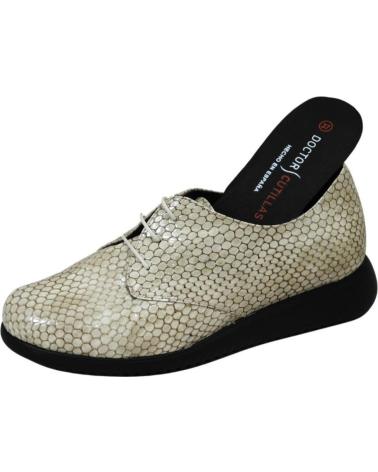 Schuhe für Damen D`CUTILLAS DOCTOR CUTILLAS - 86023 ZAPATO CORDONES PLANTILLA EXTRAIBLE PERLA