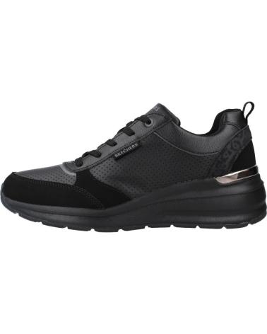 SKECHERS ZAPATILLAS MUJER MODELO BILLION SUBTLE SPOTS COLOR NEGRO BBK