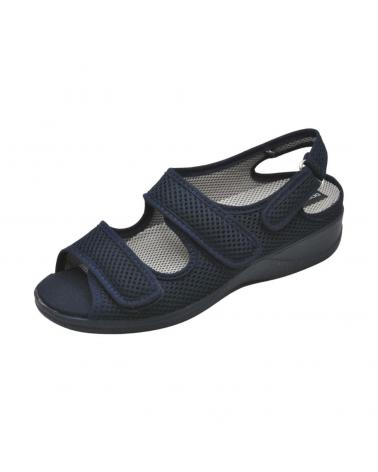 Calzado de casa D`CUTILLAS  de Mujer DOCTOR CUTILLAS 21821 ZAPATILLA DE CASA SLIPPER PARA PLANTI  MARINO