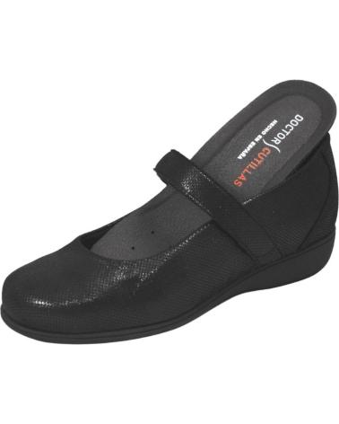 Scarpe per Donna D`CUTILLAS DOCTOR CUTILLAS - 44847 MERCEDITA DE PLANTILLA EXTRAIBLE PA NEGRO