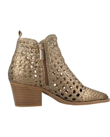 CARMELA BOTINES MUJER MODELO 162344C COLOR  BRONCE