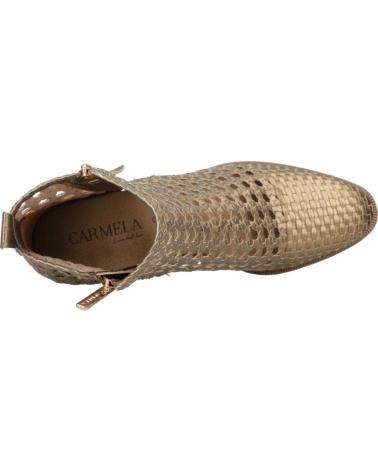 CARMELA BOTINES MUJER MODELO 162344C COLOR  BRONCE