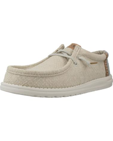HEY DUDE INFORMALES HOMBRE MODELO WALLY JUTE COLOR BEIS STGRCR