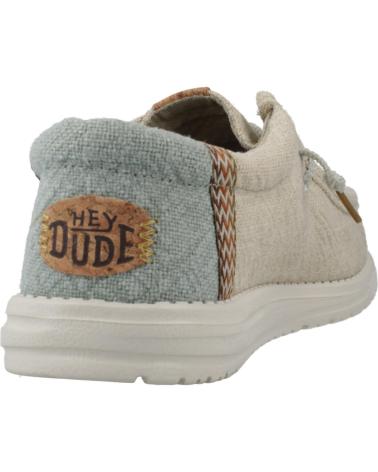 HEY DUDE INFORMALES HOMBRE MODELO WALLY JUTE COLOR BEIS STGRCR