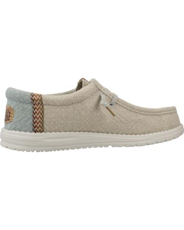 HEY DUDE INFORMALES HOMBRE MODELO WALLY JUTE COLOR BEIS STGRCR