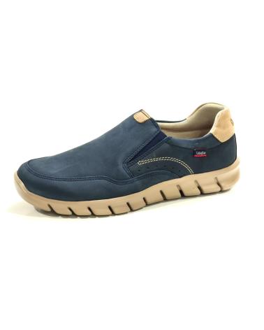 CALLAGHAN ZAPATO CASUAL DE NOBUK CON SUELA DE GOMA MARINO