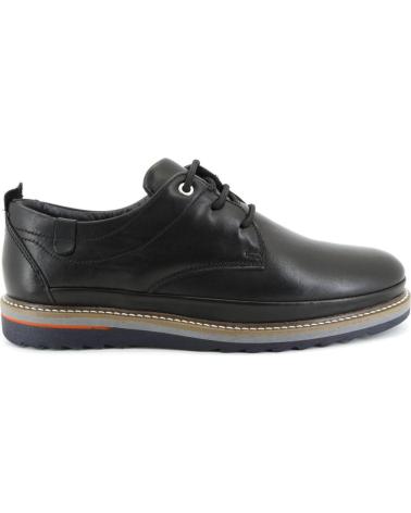 ZEN 8387 ZAPATOS CON CORDONES DE HOMBRE PIEL NEGRO