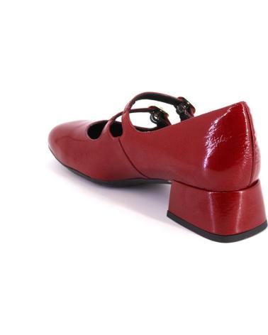 DESIREÉ DESIREE DAKY1 ZAPATOS DE MUJER NEGRO ROJO
