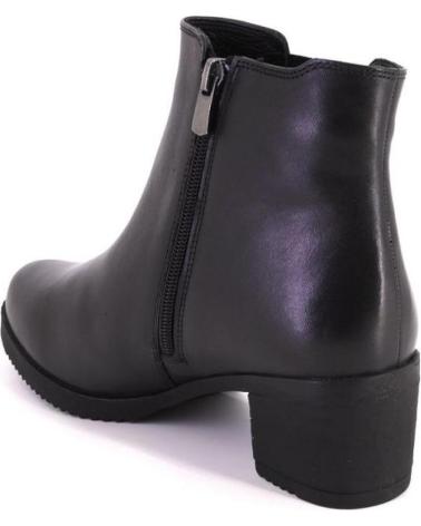 TREINTAS L1104 BOTINES DE MUJER PIEL NEGRO