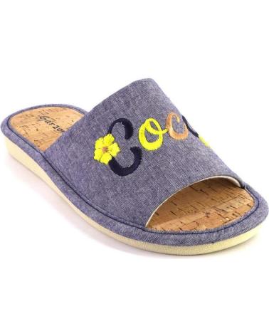 GARZON P420 119 ZAPATILLAS DE CASA DE MUJER AZUL MARINO