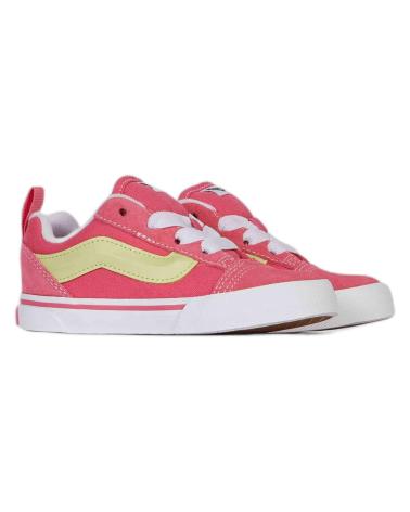 ZAPATILLAS VANS KNU SKOOL ELASTIC LACE ROSAS ROSA