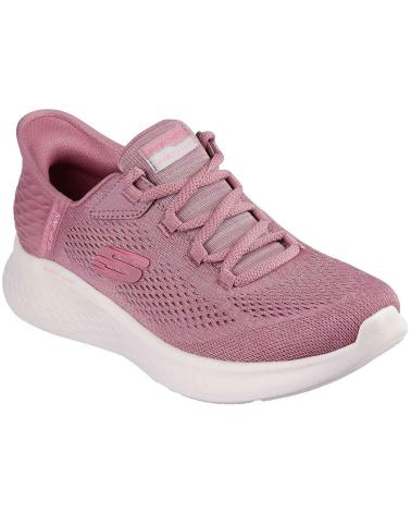 SKECHERS ZAPATILLAS EN PARA MUJER ROSA