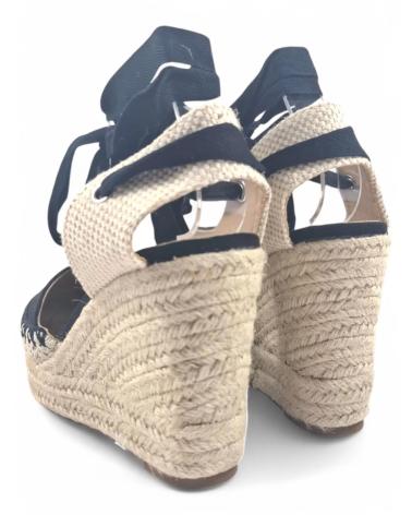 Sandales pour Femme TIMBOS SANDALIA CUNA ESPARTO MUJER 131284 NEGRO