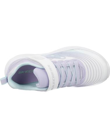 SKECHERS ZAPATILLAS NINA MODELO MICROSPEC ADVANCE COLOR BLANCO WLVM