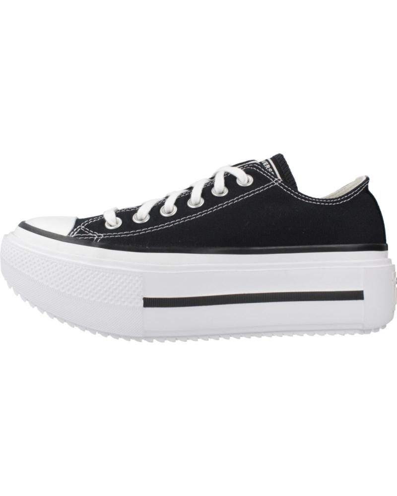 CONVERSE ZAPATILLAS MUJER MODELO CHUCK TAYLOR ALL STAR LIFT DOUBLE ST BLACK