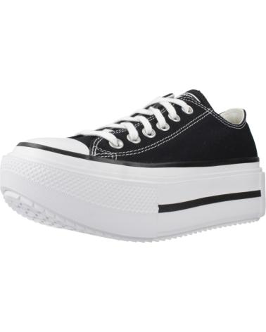 CONVERSE ZAPATILLAS MUJER MODELO CHUCK TAYLOR ALL STAR LIFT DOUBLE ST BLACK