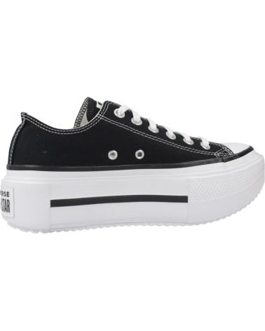 CONVERSE ZAPATILLAS MUJER MODELO CHUCK TAYLOR ALL STAR LIFT DOUBLE ST BLACK
