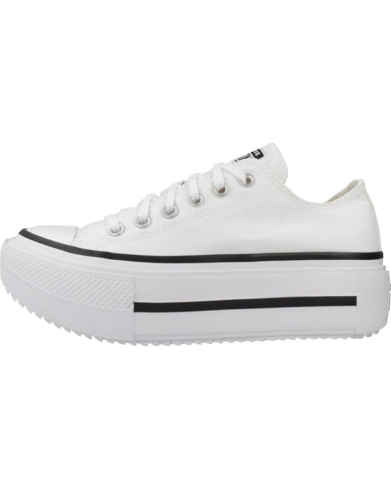CONVERSE ZAPATILLAS MUJER MODELO CHUCK TAYLOR ALL STAR LIFT DOUBLE ST WHITE