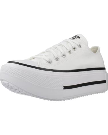 CONVERSE ZAPATILLAS MUJER MODELO CHUCK TAYLOR ALL STAR LIFT DOUBLE ST WHITE