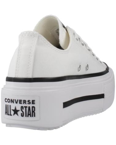 CONVERSE ZAPATILLAS MUJER MODELO CHUCK TAYLOR ALL STAR LIFT DOUBLE ST WHITE