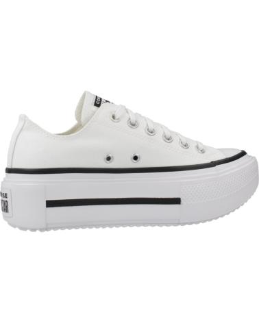 CONVERSE ZAPATILLAS MUJER MODELO CHUCK TAYLOR ALL STAR LIFT DOUBLE ST WHITE