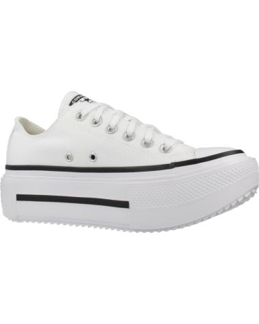 CONVERSE ZAPATILLAS MUJER MODELO CHUCK TAYLOR ALL STAR LIFT DOUBLE ST WHITE