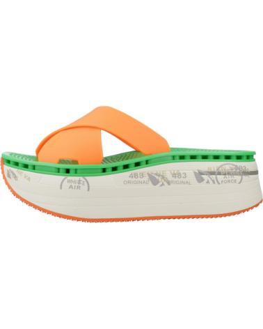 PREMIATA SANDALIAS MUJER MODELO MOURA COLOR NARANJA 7461