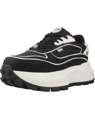 BUFFALO ZAPATILLAS MUJER MODELO MANHATTEN ONE COLOR NEGRO BLKWHT