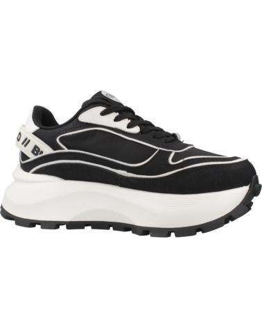 BUFFALO ZAPATILLAS MUJER MODELO MANHATTEN ONE COLOR NEGRO BLKWHT
