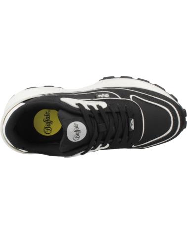 BUFFALO ZAPATILLAS MUJER MODELO MANHATTEN ONE COLOR NEGRO BLKWHT