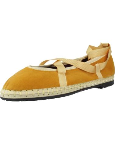 FLABELUS BAILARINAS MUJER MODELO ROSALINE COLOR AMARILLO MOSTAZA