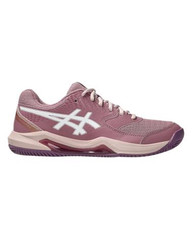 ASICS ZAPATILLAS GEL-DEDICATE 8 BLANCAS 1042A241-501 PADEL MORADO