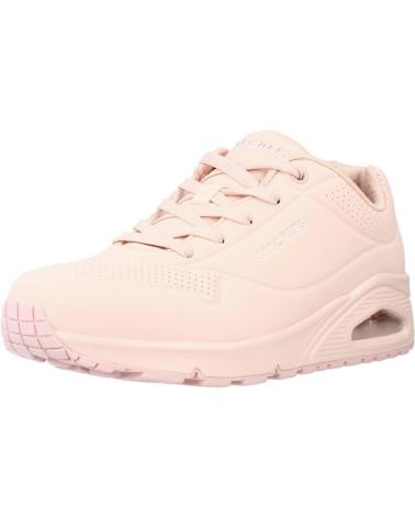 SKECHERS ZAPATILLAS MUJER MODELO UNO-FROSTY KICKS COLOR ROSA LTPK