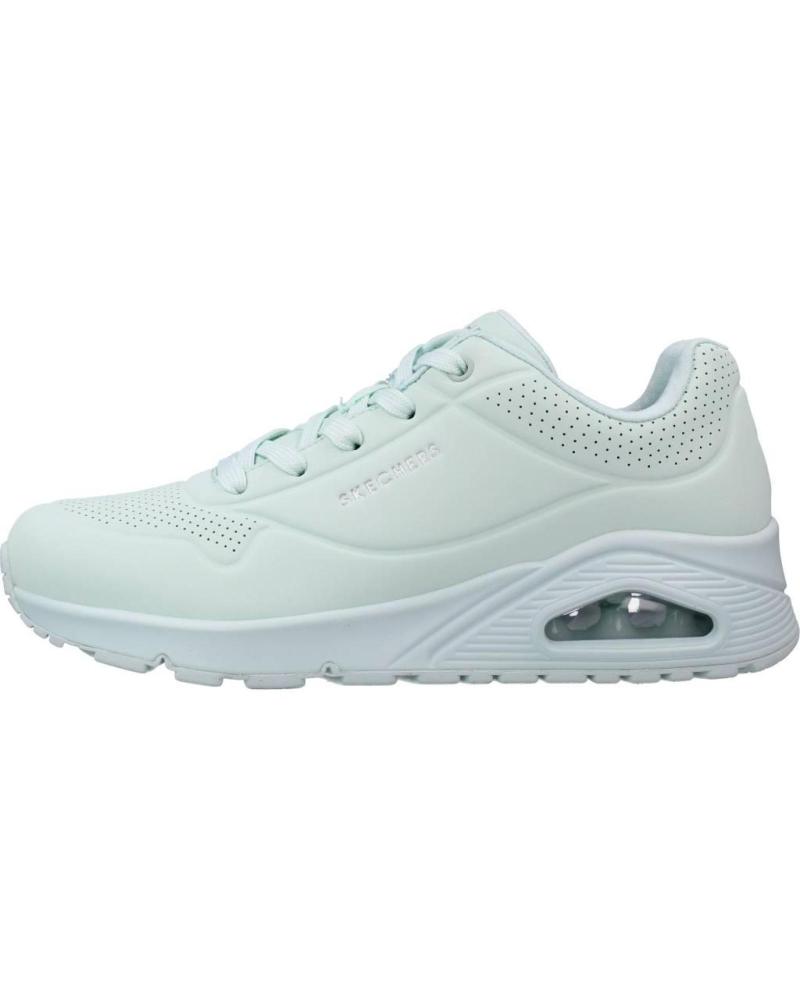 SKECHERS ZAPATILLAS MUJER MODELO UNO-FROSTY KICKS COLOR VERDE MNT